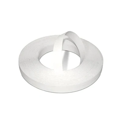 Afbeelding van WordPress® 22 mm Perelwit Melamine Voorgelijmd Fineer Kantenband Rol van 50 m Makkelijk Doe het Zelf op te Strijken Applicatie