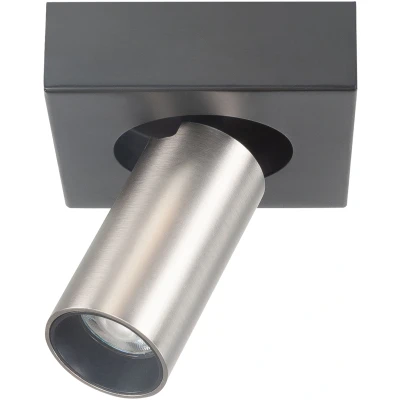 Afbeelding van Highlight SpotEliano 1 lichts zwart met nikkel mat S7480.30