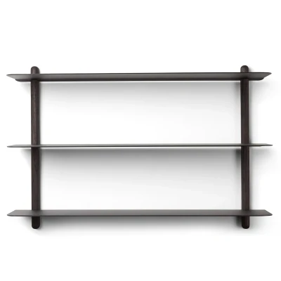 Afbeelding van Gejst Nivo wandplank A Zwart design Böttcher en Kayser