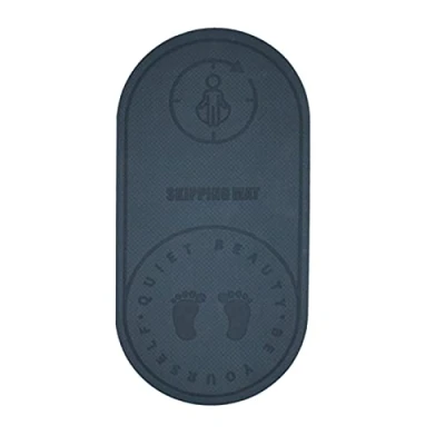 Afbeelding van Touwmat Sportpad met stil effect Touw Springen Grondmat Absorberende Mat Voor Cross Rope Oefening Workout Gedempte Vloeren Thuis En Gym Apparatuur Leryveo