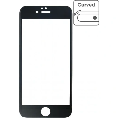 Afbeelding van Apple iPhone 6 / 6s beschermglas Zwart Mobilize