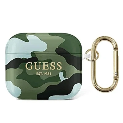 Afbeelding van Guess GUA3UCAMA hoes voor AirPods 3 Khaki Camo Collection
