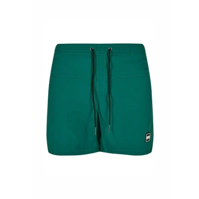 Afbeelding van Urban Classics Block Zwemshorts, Heren, Maat: 3XL, Green