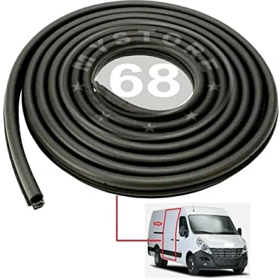 Afbeelding van Schuifdeurafdichting compatibel met Ren ault Master III rubberen afdichting schuifdeur bus 769234730