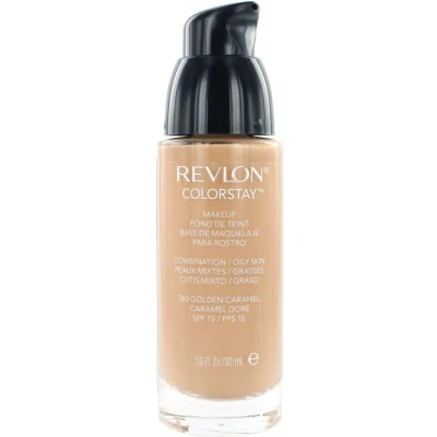 Afbeelding van Revlon Colorstay Foundation With Pump 360 Golden Caramel (Oily Skin)