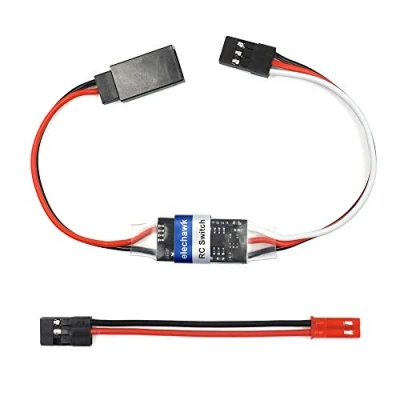 Afbeelding van RC op afstand bestuurbare AUX aan/uit elektronisch schakelrelais voor auto vrachtwagen boot LED lichtdrone (4A)