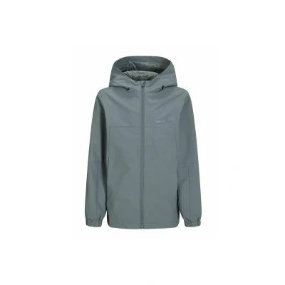 Afbeelding van JACK &amp; JONES JUNIOR softshell jas grijs