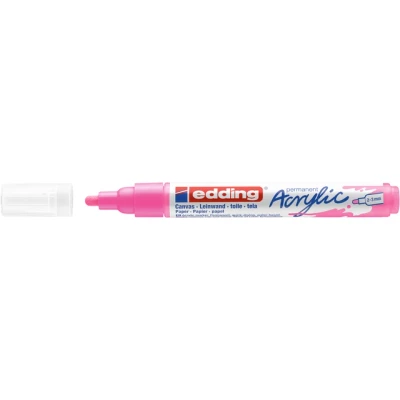 Afbeelding van edding 5100 Acrylic Marker neon roze 1 ST 2 3mm / 4 5100069