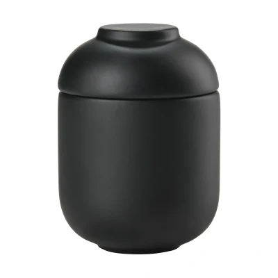 Afbeelding van Zone Denmark Sensu Pot met deksel Dia 6,5 x 9 cm Black