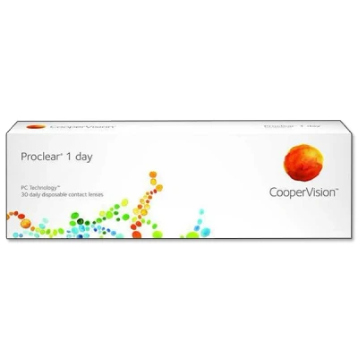 Afbeelding van 2.50 Proclear® 1 day 30 pack Daglenzen BC 8.70 Contactlenzen