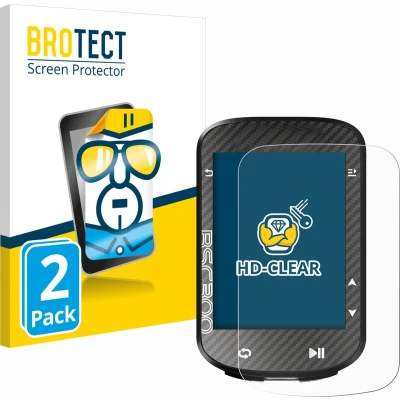 Afbeelding van BROTECT Screenprotector voor igpsport BSC300 Folie Beschermfolie transparant (2 Stuks)