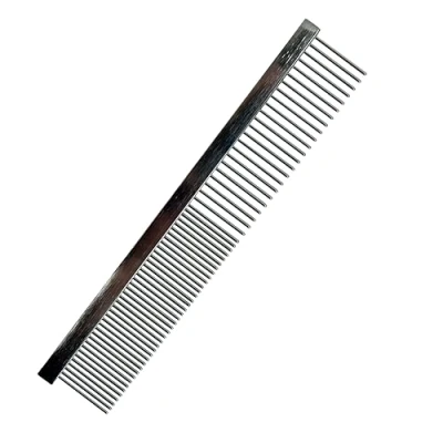 Afbeelding van Ancol Ergo Metalen kam, blauw, 7 Inch