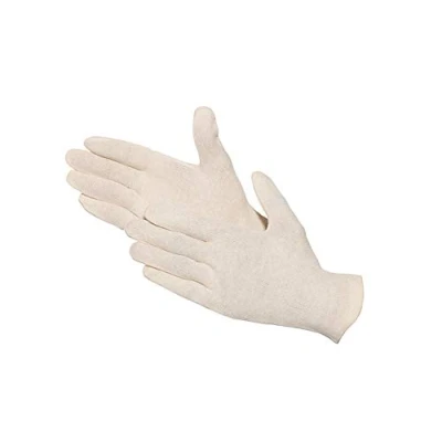 Afbeelding van Jah 826 katoenen handschoen 12 paar oekotex licht, natuur, maat 10,