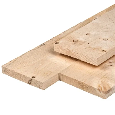 Afbeelding van Steigerplank Midden Europees vuren 2,9x19,0x400 cm Tuindeco