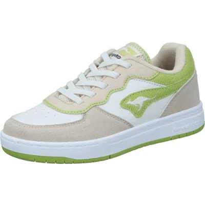 Afbeelding van KangaROOS K cp Tipin Os sneakers voor meisjes, Blond Wood Celery Green, 37 EU