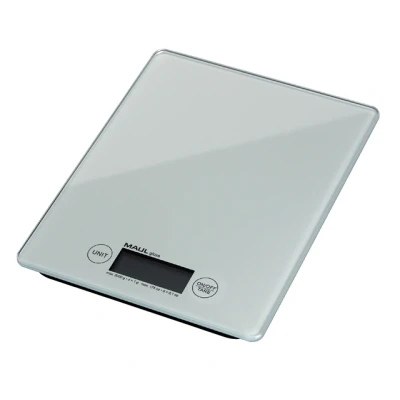 Afbeelding van Briefweger MAUL Gloss tot 5000 gram glazen plateau inclusief batterij wit