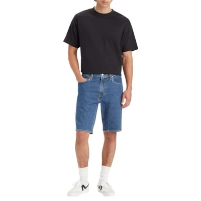 Afbeelding van Levi&#039;s 405 Standard Jeansshort, Heren, Maat: 28, Blue core cool short