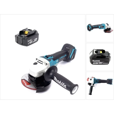Afbeelding van Makita DGA 504 T1 accu haakse slijper 18V 125mm borstelloos + 1x 5,0Ah zonder lader