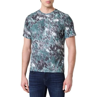 Afbeelding van The North Face TEE Sport Tshirt Deep nori, Heren, Maat: Small, nori