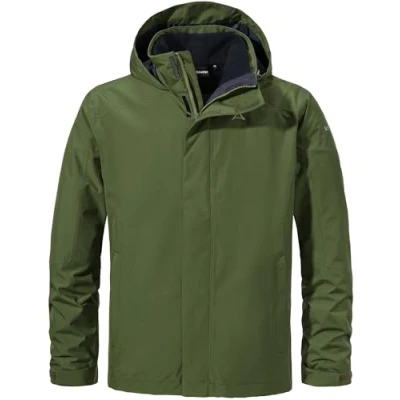 Afbeelding van Schöffel Heren 3 in 1 Jacket Partinello M, loden green, 46