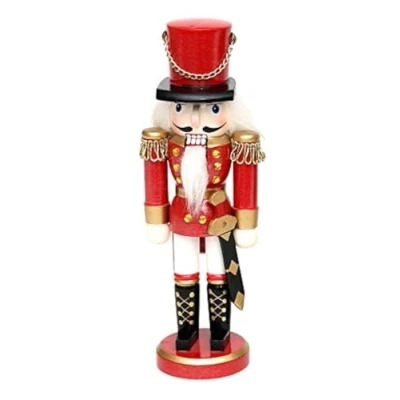 Afbeelding van Dekohelden24 Notenkraker soldaat in rood klassiek, ca. 20 cm