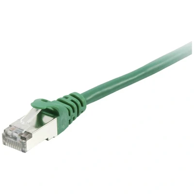 Afbeelding van Equip Patchkabel RJ45 S/FTP Cat6 (SSTP) PIMF HF polybag 10,00 m groen
