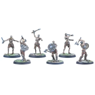 Afbeelding van The Elder Scrolls: Call To Arms Draugr Guardians Miniature Game Ongeschilderd