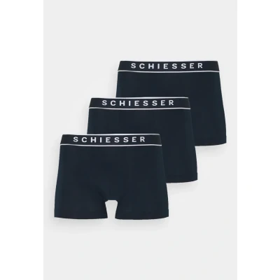 Afbeelding van Schiesser 3PACK Onderbroeken, Heren, Maat: Medium, Dunkelblau