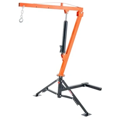 Afbeelding van VEVOR pick up kraan laadkraan zwenkkraan hijskraan staal 450kg 360 werkplaatskraan
