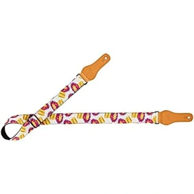 Afbeelding van Ortega Highland Series OCS 530U ukelele draagband katoen wit