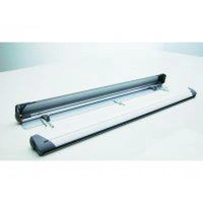 Afbeelding van Design flip overklem wit, geboord muurmontage