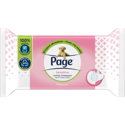 Afbeelding van Page Sensitive Vochtig Toiletpapier 38ST