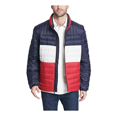 Afbeelding van Tommy Hilfiger Ultra Loft Lichtgewicht opvouwbare pufferjas voor heren (standaard en groot lang), L