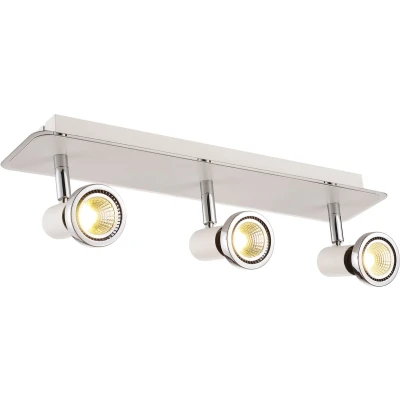 Afbeelding van XZIBIT spot 3xGU10 5W LED incl.wit/chroom