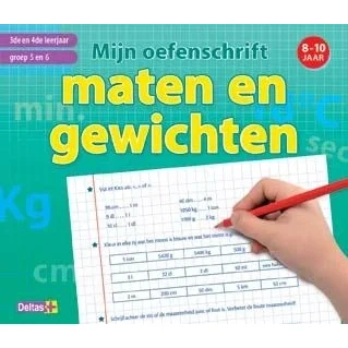 Afbeelding van Mijn oefenschrift maten en gewichten 3e 4e leerjaar (Paperback)
