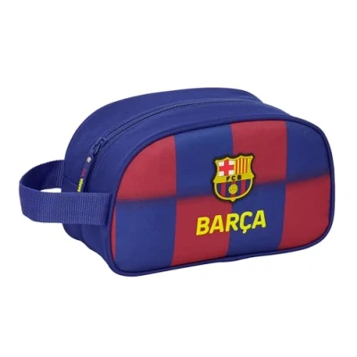Afbeelding van Reistasje F.C. Barcelona Blauw Kastanjebruin Sportief 26 x 15 12 cm