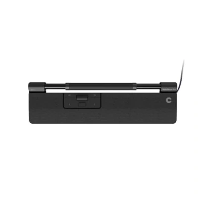 Afbeelding van Contour RollerMouse Pro Bedrade Muis Smalle Polssteun Ergonomische Computermuis Gecentreerde Voor Pijnverlichting 6 Programmeerbare Knoppen 2800 DPI Windows &amp; MacOS Vegan Leer