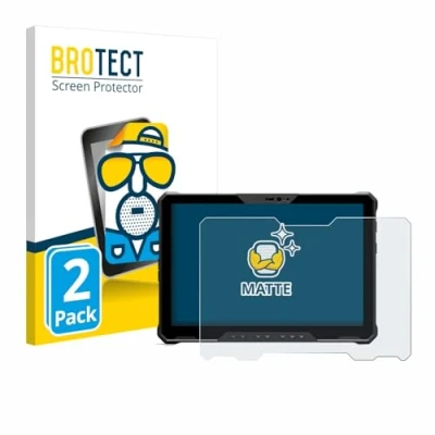 Afbeelding van BROTECT (2 Stuks) Antireflecterende Beschermfolie voor Dell Latitude 7230 Rugged Extreme Anti Glare Screen Protector, Mat, Ontspiegelend