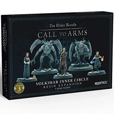 Afbeelding van The Elder Scrolls: Call To Arms Volkihar Inner Circle Miniature Game Ongeschilderd