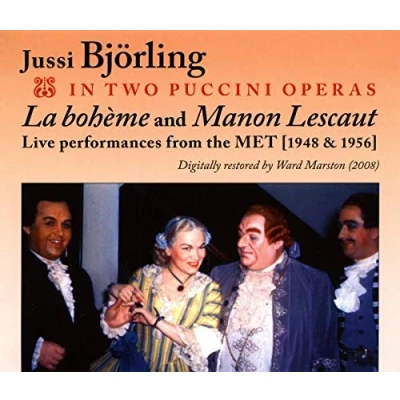 Afbeelding van Jussi Björling, Metropolitan Opera Chorus And Orchestra Puccini: La Bohème/Manon Lescaut (4 CD)