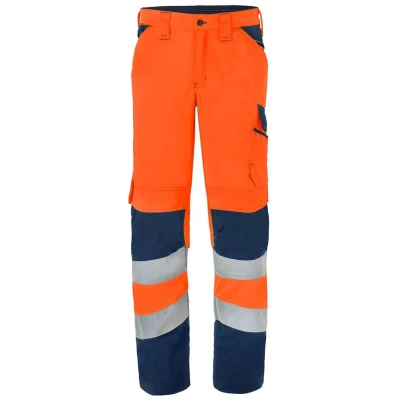 Afbeelding van Werkbroek Havep High Visibility 60 Fluo Oranje/Marine