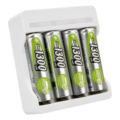 Afbeelding van Ansmann Ladegerät Basic IV inkl. 4 x AA 1300mAh Akku 1001 0120 01