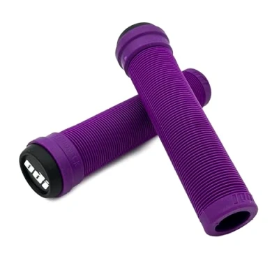 Afbeelding van ODI F01SLPR handgrepen BMX Longneck SL flanel, paars (paars), 135 mm,