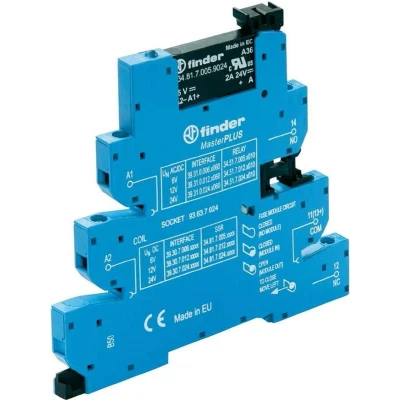 Afbeelding van Finder Halfgeleiderrelais 39.30.0.024.8240 1 2 A Schakelspanning (max.): 230 V/AC stuk(s)