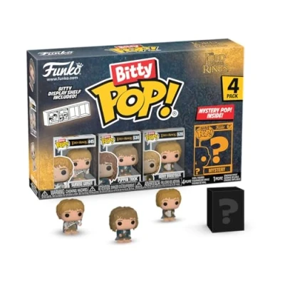 Afbeelding van Funko Bitty Pop! Lord of The Rings Samwise 4PK​ en een verrassingsminifiguur 2,2 cm verzamelstuk stapelbaar display plank inclusief cadeau idee feestzakkous