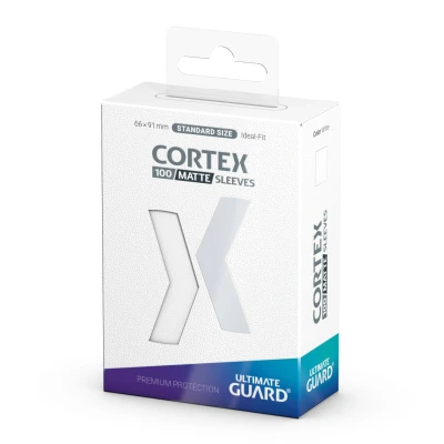 Afbeelding van Ultimate Guard Matte Cortex Sleeves: White (100 stuks)