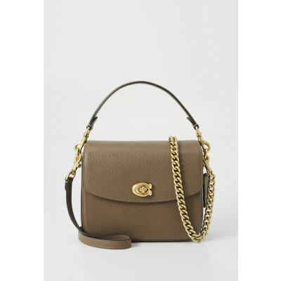 Afbeelding van Coach Polished Pebbled Cassie Crossbody Handtas darkbrown, Dames, Maat: One Size, Dark brown