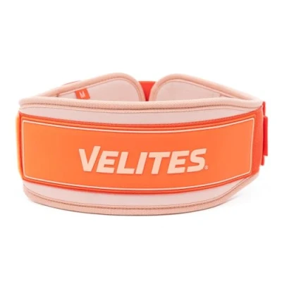 Afbeelding van Velites gewichthefriem, ondersteuning en comfort, voor deadlifts, squats, pull ups, oefeningen met maximale belasting (oranje, medium)