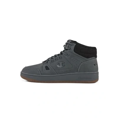Afbeelding van Champion RD18 Cord Mid herensneakers, donkergrijs/zwart/lichtbruin (ES014), 40 EU, Donkergrijs zwart lichtbruin Es014, EU
