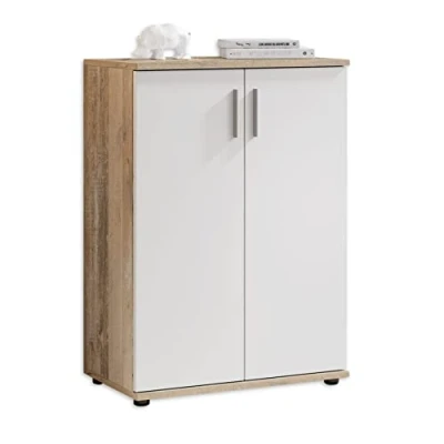 Afbeelding van Emob Commode Wit 60x35x82 cm